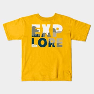 Explore the Forest Kids T-Shirt